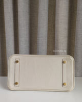 Hermes Birkin Retourne 25 | Beton Togo Gold Hardware-details