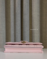 Dior My Dior Mini Bag | Soupir Pink Cannage Lambskin Light Gold Hardware-details