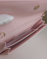 Dior My Dior Mini Bag | Soupir Pink Cannage Lambskin Light Gold Hardware-details