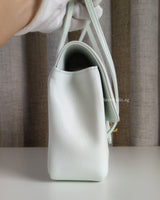 Chanel Small Preppy Coco  | 26S Light Blue Caviar Brushed Gold Hardware-side