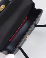 Mini Preppy Coco | Black Caviar Gold Hardware
