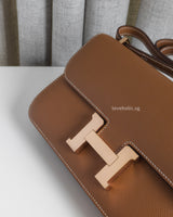 Hermes Constance Elan | Gold Epsom Permabrass Hardware-details