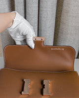 Hermes Constance Elan | Gold Epsom Permabrass Hardware-details