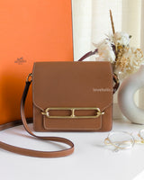 Hermes Roulis Mini  | 37 Gold Evercolor  Gold Hardware-front