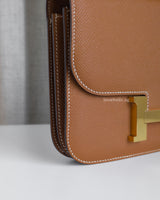 Hermes Constance Mini | Gold Epsom Gold Hardware-details
