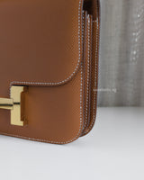 Hermes Constance Mini | Gold Epsom Gold Hardware-details