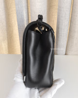 Chanel CC Filigree Flap Bag Medium | So Black Lambskin Black Hardware-details