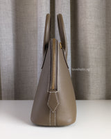 Hermes Bolide 25 | Etoupe Epsom Gold Hardware-side