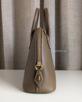 Hermes Bolide 25 | Etoupe Epsom Gold Hardware-details
