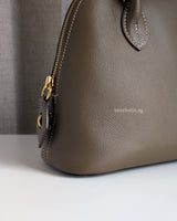 Hermes Bolide 25 | Etoupe Epsom Gold Hardware-details
