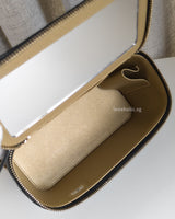 Chanel Vanity Bag with Chain 26C Black Lambskin Gold Hardware-details