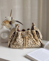 Chanel Chanel 25 Mini  | Cheetah Print Gold Hardware-front