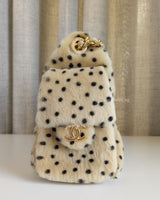 Chanel Chanel 25 Mini  | Cheetah Print Gold Hardware-details