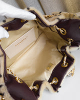 Chanel Chanel 25 Mini  | Cheetah Print Gold Hardware-details