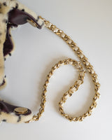 Chanel Chanel 25 Mini  | Cheetah Print Gold Hardware-details