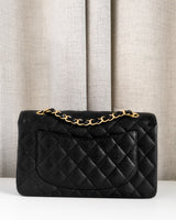 Chanel Classic Flap Small | Black Caviar Gold Hardware-back