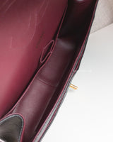 Chanel Classic Flap Jumbo | Black Caviar Gold Hardware-details