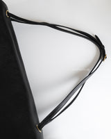 Chanel Maxi Flap 38cm | 26S Black Caviar Gold Hardware-details