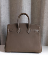 Hermes Birkin Retourne 25 | Etoupe Togo Gold Hardware-back