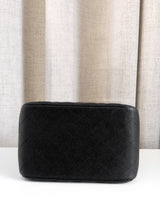 Chanel Bucket Bag Small | 23P Black Caviar Light Gold Hardware-details