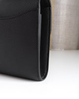 Hermes Constance To Go | Black/Noir Epsom Palladium Hardware-details