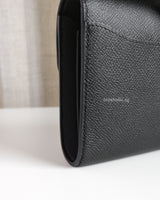 Hermes Constance To Go | Black/Noir Epsom Palladium Hardware-details