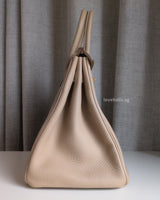 Hermes Birkin Retourne 35 | Trench Togo Gold Hardware-side