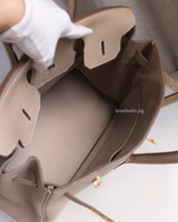 Hermes Birkin Retourne 35 | Trench Togo Gold Hardware-details
