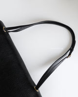 Chanel Maxi Flap 32cm | 26A Black Caviar Gold Hardware-details