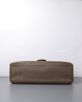 Maxi Flap 32cm | 26A Dark Khaki Caviar Gold Hardware