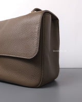 Maxi Flap 32cm | 26A Dark Khaki Caviar Gold Hardware