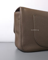 Maxi Flap 32cm | 26A Dark Khaki Caviar Gold Hardware