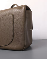 Maxi Flap 32cm | 26A Dark Khaki Caviar Gold Hardware