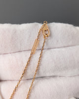 Vintage Alhambra Necklace Grey Mother of Pearl 18K Rose Gold