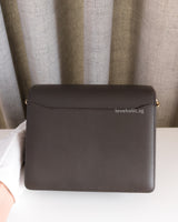 Hermes Roulis Mini | Gris Etain Calfskin Permabrass Hardware-back