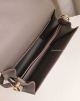 Hermes Roulis Mini | Gris Etain Calfskin Permabrass Hardware-details