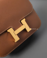 Hermes Constance Mini 18 | Gold Epsom Gold Hardware-details