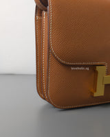 Hermes Constance Mini 18 | Gold Epsom Gold Hardware-details
