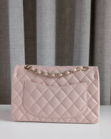 Chanel Classic Flap Small | 21C Rose Claire Light Pink Caviar Light Gold Hardware-back