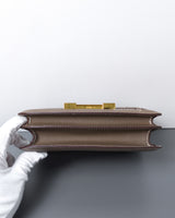 Constance Mini 18 | Etoupe 18 Epsom Gold Hardware