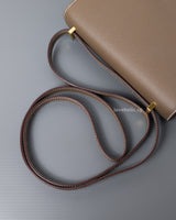 Constance Mini 18 | Etoupe 18 Epsom Gold Hardware