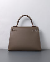 Kelly Sellier 25 | Etoupe 18 Epsom Gold Hardware