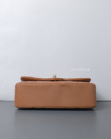 Classic Flap Small | 21P Caramel Lambskin Light Gold Hardware