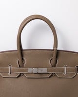 Birkin Retourne 30 | Etoupe 18 Togo Palladium Hardware