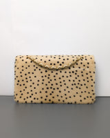 Classic Flap Medium | 26A Cheetah/Polka Dot Pony Hair Gold Hardware