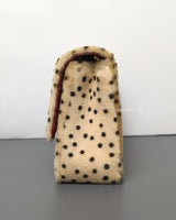 Classic Flap Medium | 26A Cheetah/Polka Dot Pony Hair Gold Hardware