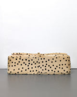 Classic Flap Medium | 26A Cheetah/Polka Dot Pony Hair Gold Hardware