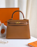 Kelly Sellier 25  | Gold Epsom Gold Hardware