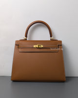 Kelly Sellier 25  | Gold Epsom Gold Hardware