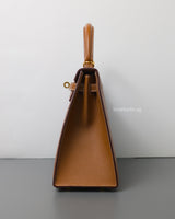 Kelly Sellier 25  | Gold Epsom Gold Hardware